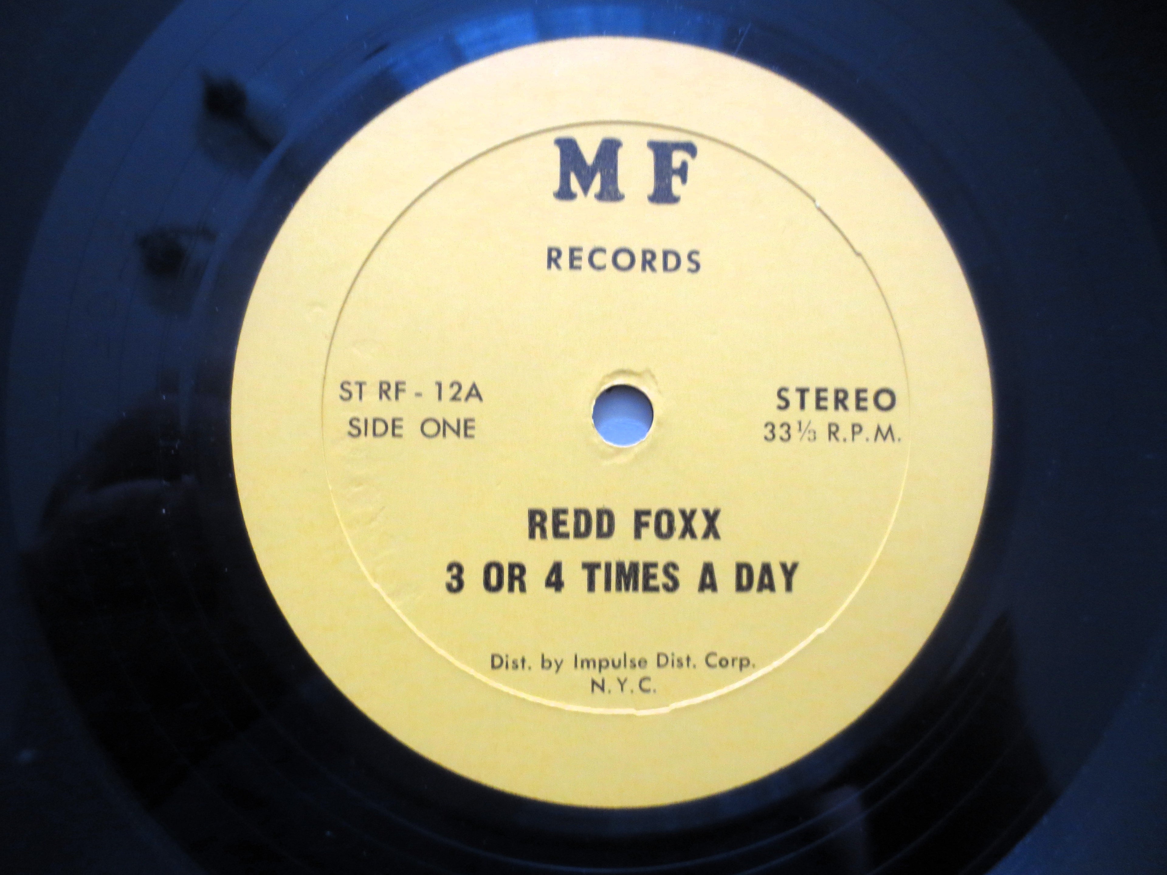 Redd Foxx – 3 or 4 Times a Day (c.1965) Vinyl LP