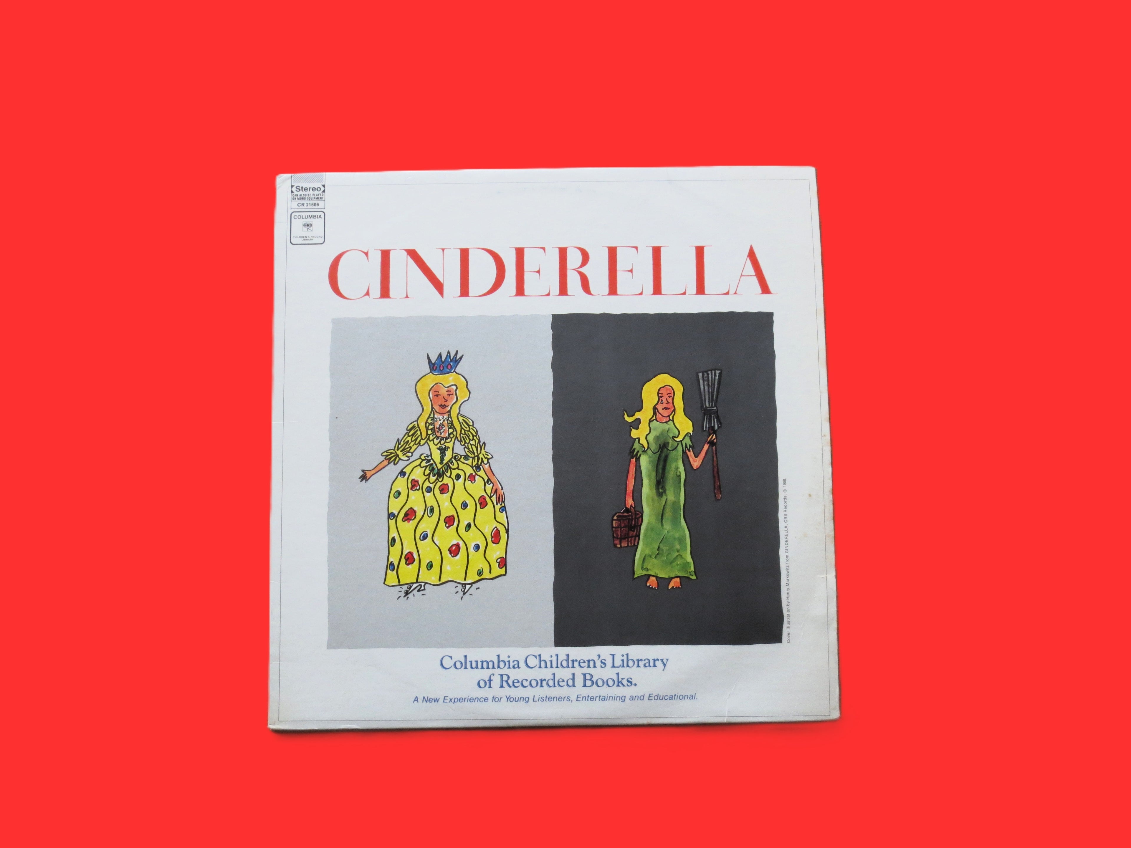 Cinderella – Columbia Children’s Records (c.1967) Vinyl LP