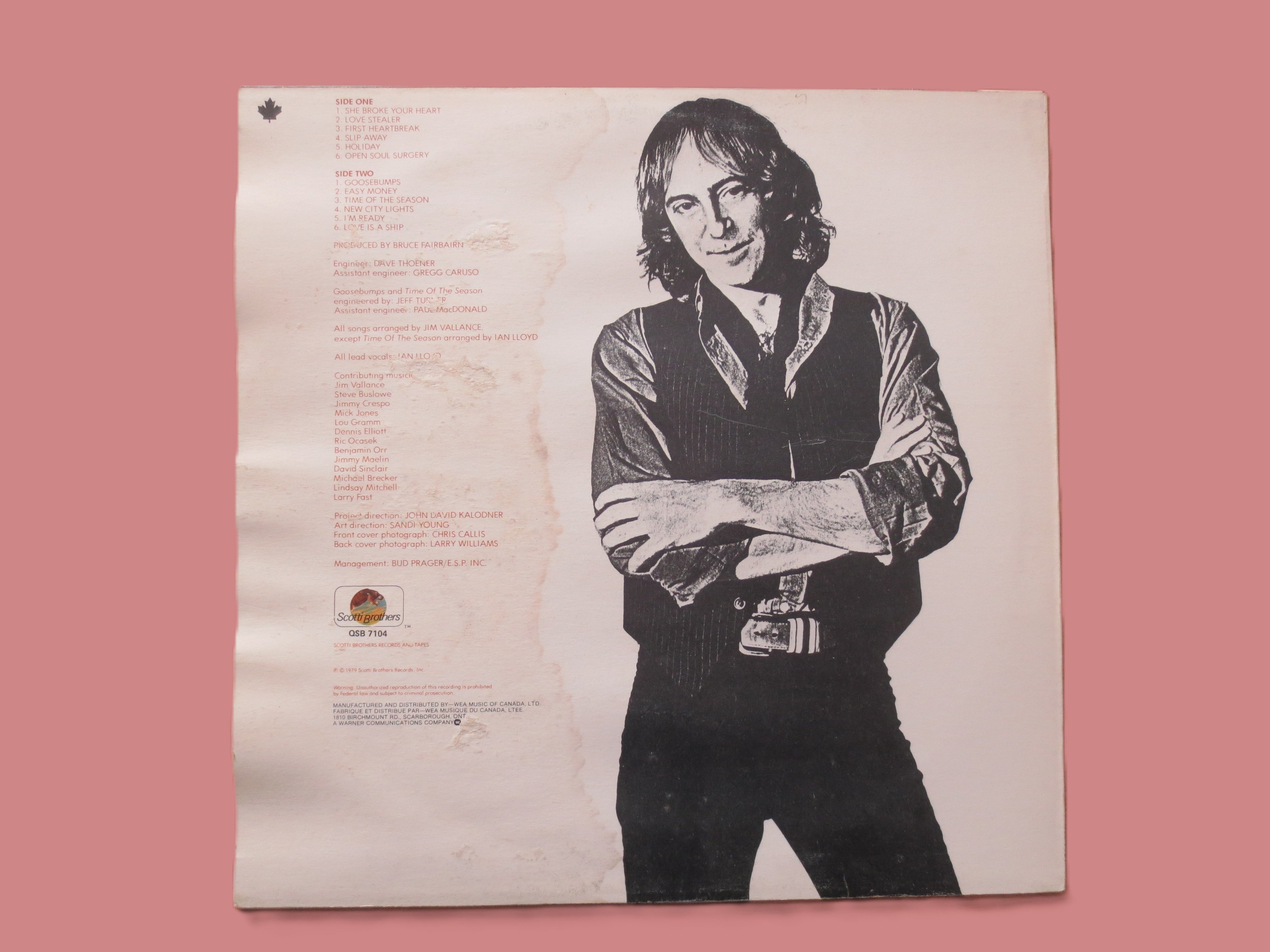 Ian Lloyd – Goose Bumps (1979) Vinyl LP