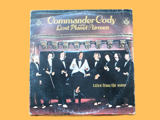 COMMANDER CODY, Tales from the Ozone, Vintage Album, 1975 Record, Vinyl Lp
