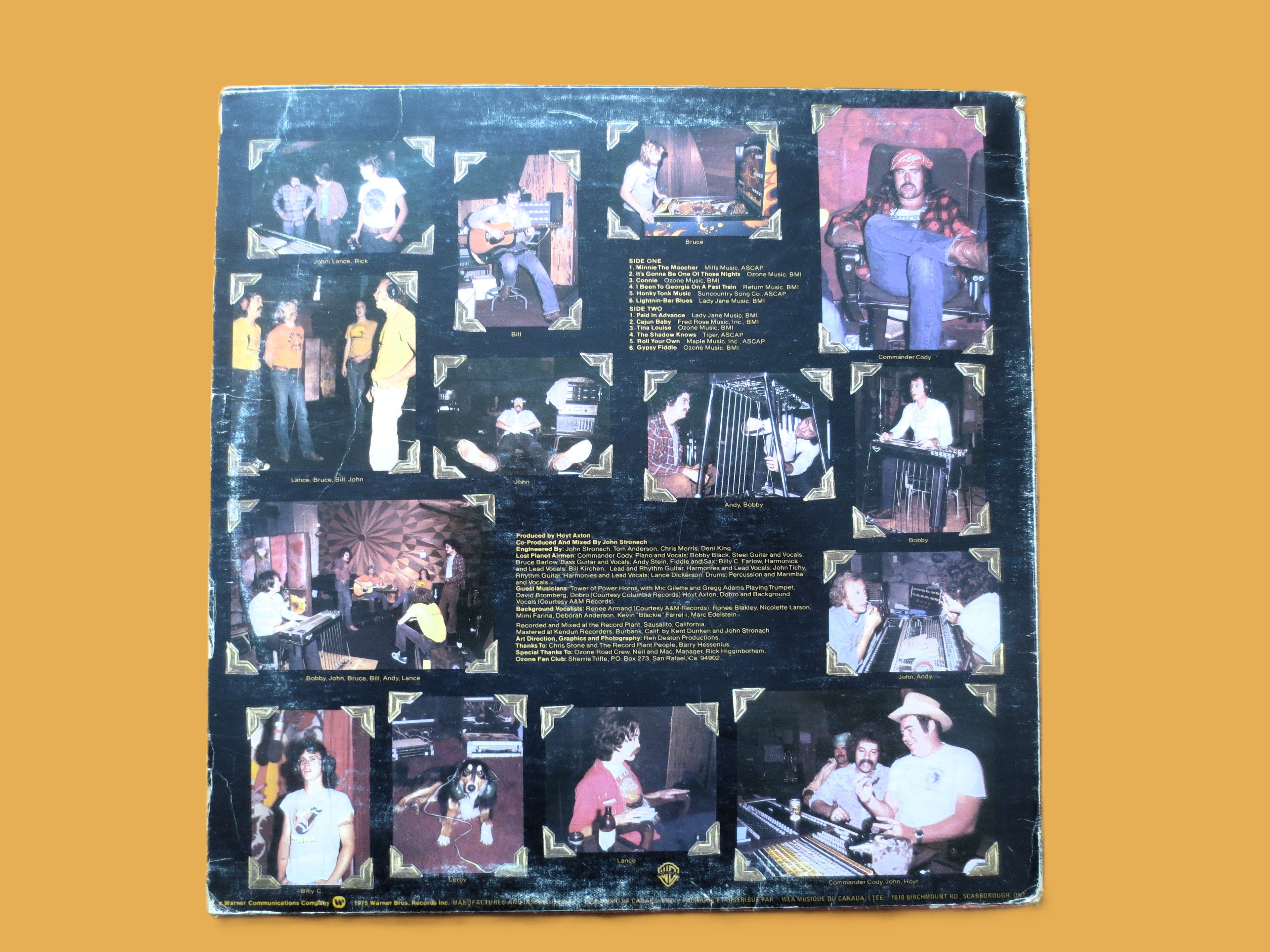 Commander Cody & His Lost Planet Airmen – Tales from the Ozone (1975) Vinyl LP