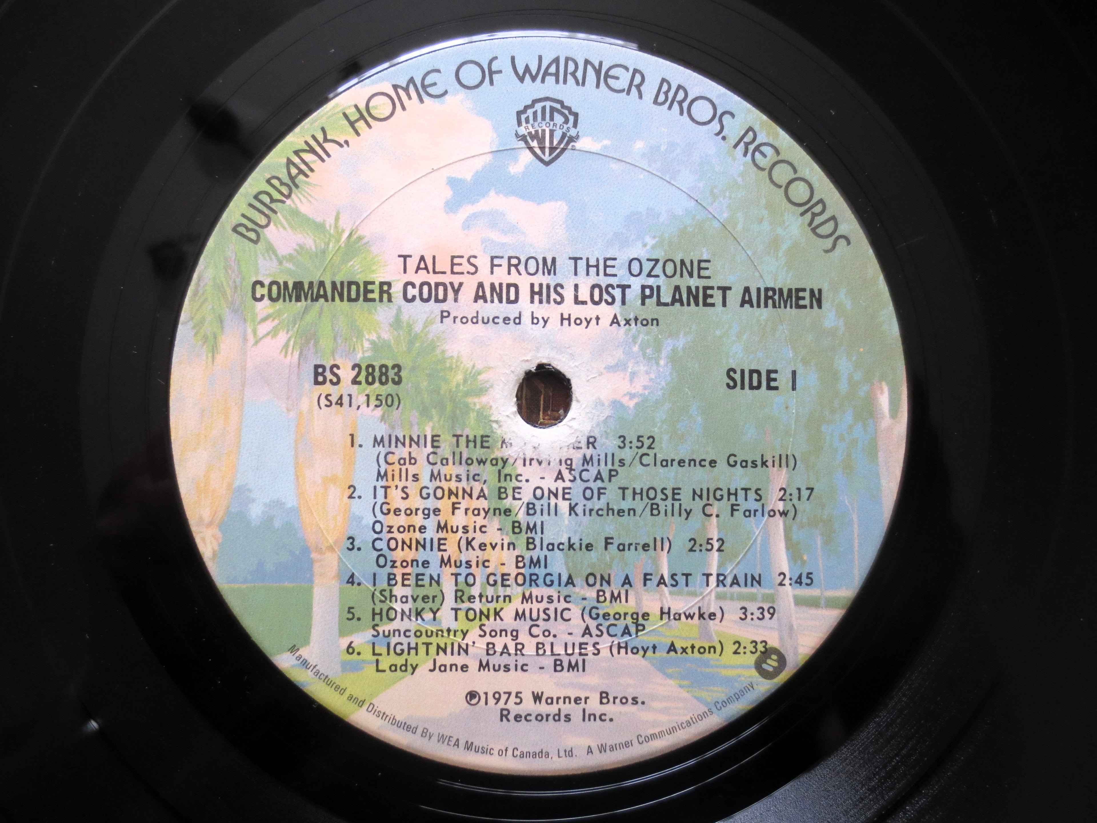 Commander Cody & His Lost Planet Airmen – Tales from the Ozone (1975) Vinyl LP