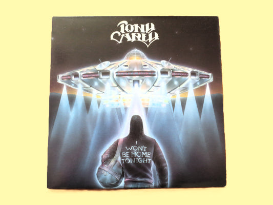 TONY CAREY, I Won't be Home Tonight, Vintage Album, 1982 Record, Vinyl Lp