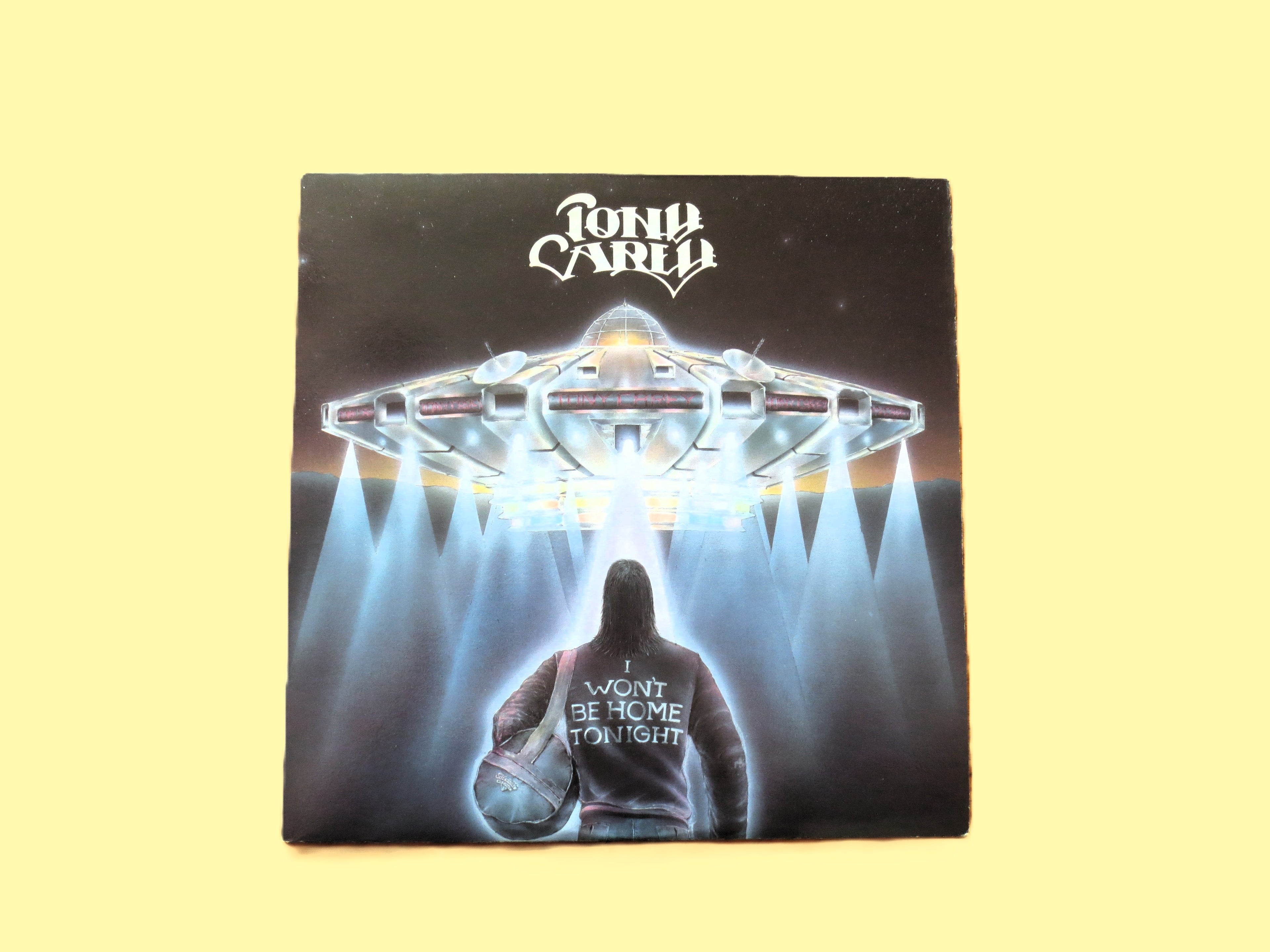 TONY CAREY, I Won't be Home Tonight, Vintage Album, 1982 Record, Vinyl Lp
