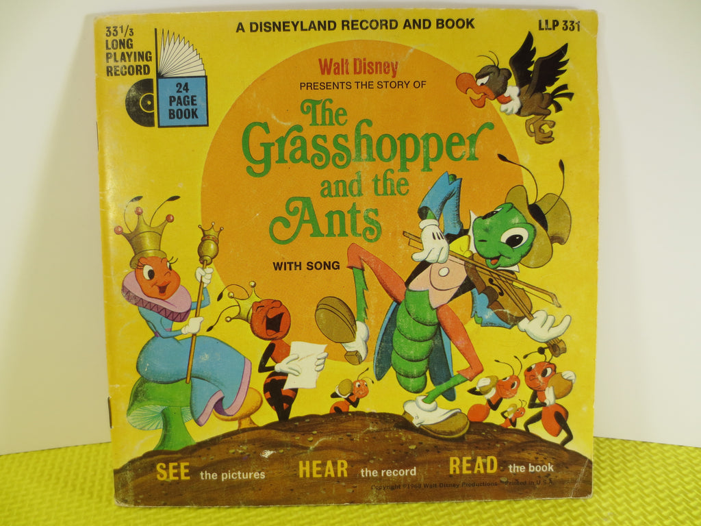 Disneyland Records – The Grasshopper and the Ants (1978) Vinyl LP