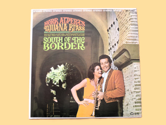 HERB ALPERT & Tijuana Brass, South Of The Border, Vintage Album, 1965 Record, Vinyl Lp