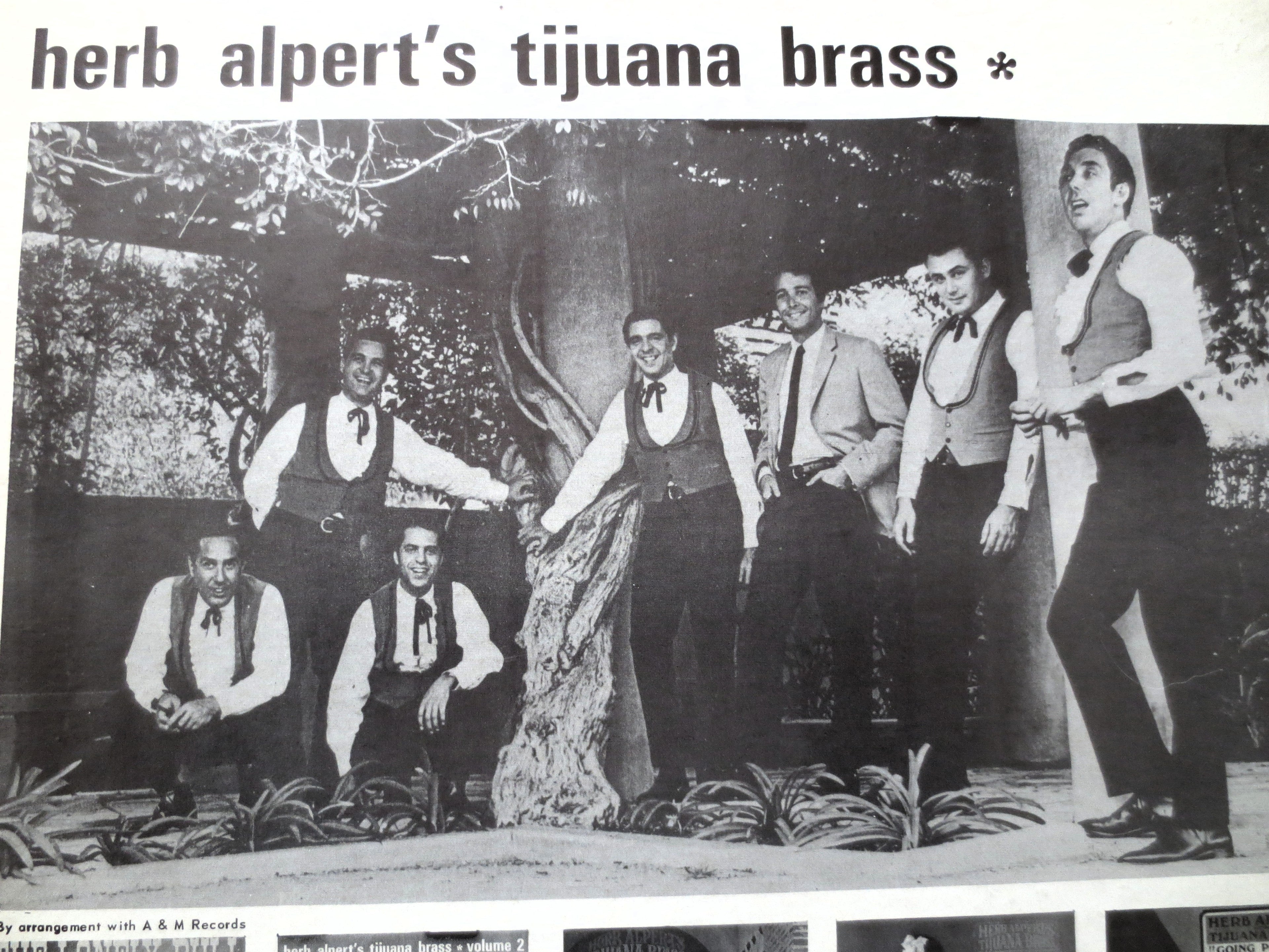 HERB ALPERT & Tijuana Brass, South Of The Border, Vintage Album, 1965 Record, Vinyl Lp