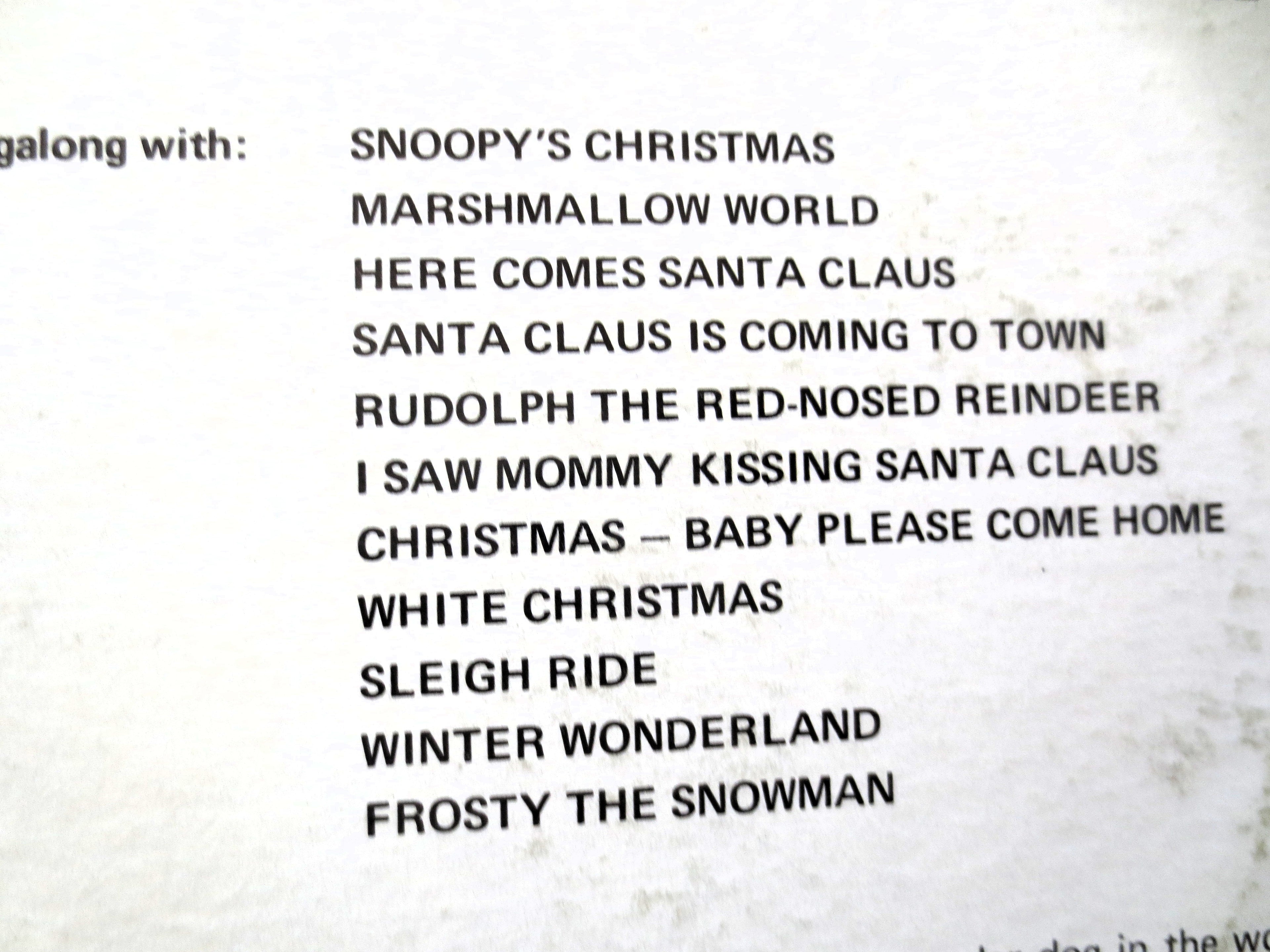 Snoopy’s Christmas – The Quiet Jungle (1968) Vinyl LP