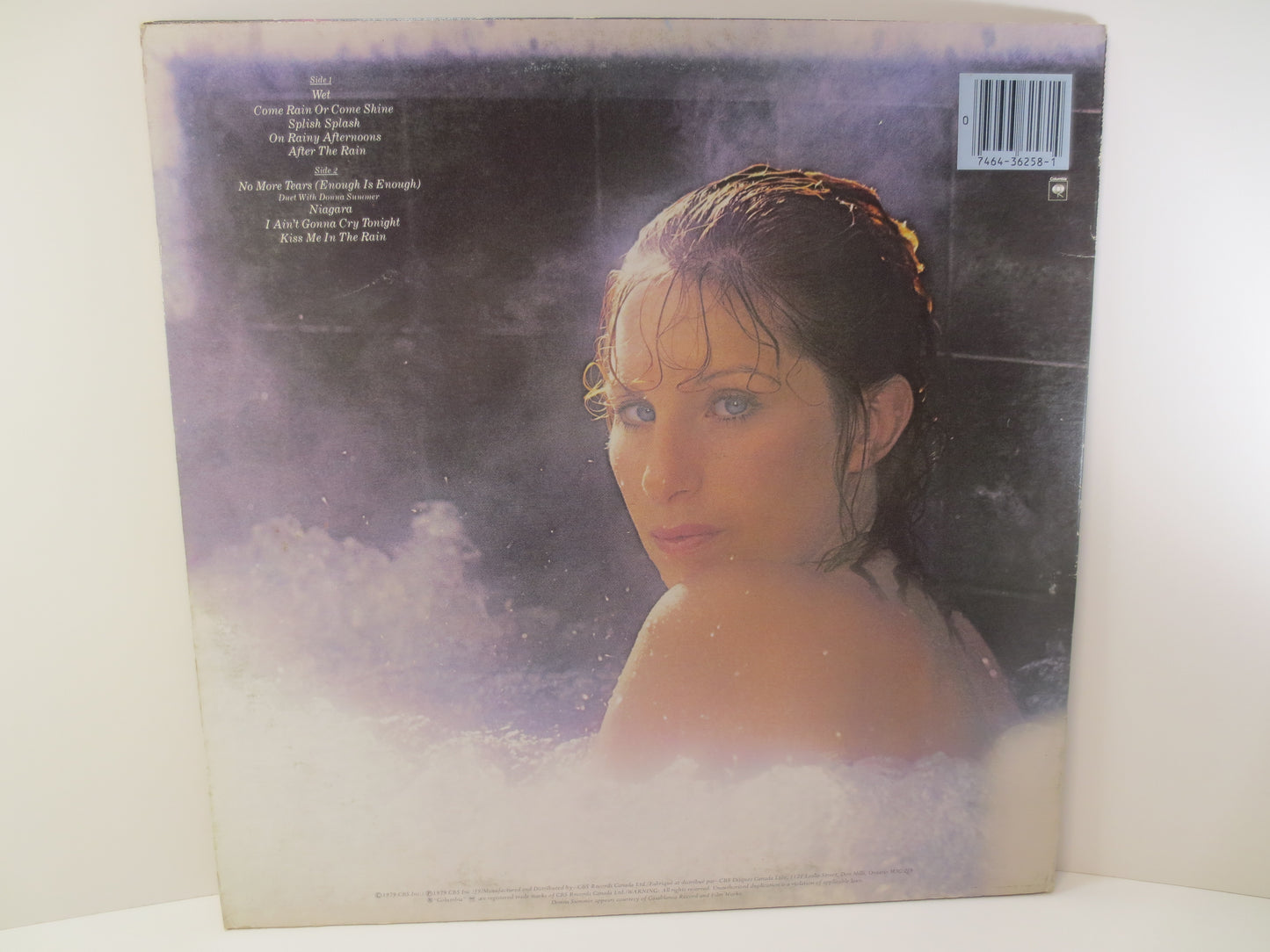 BARBRA STREISAND, WET, Pop Record, Vintage Vinyl, Record Vinyl, Records, Vinyl Record, Pop Vinyl, Vinyl Lp, 1979 Records