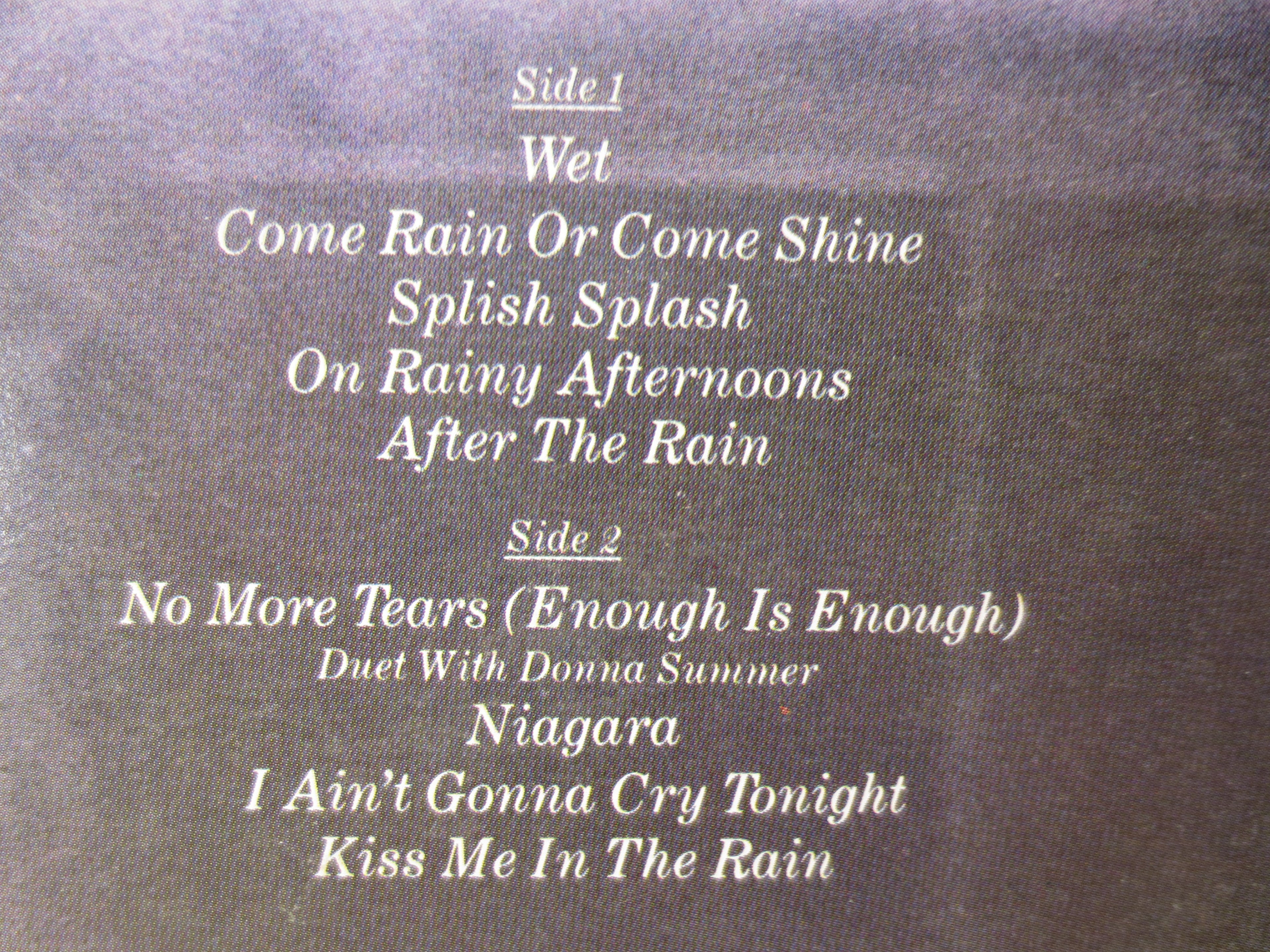 Barbra Streisand – Wet (1979) Vinyl LP