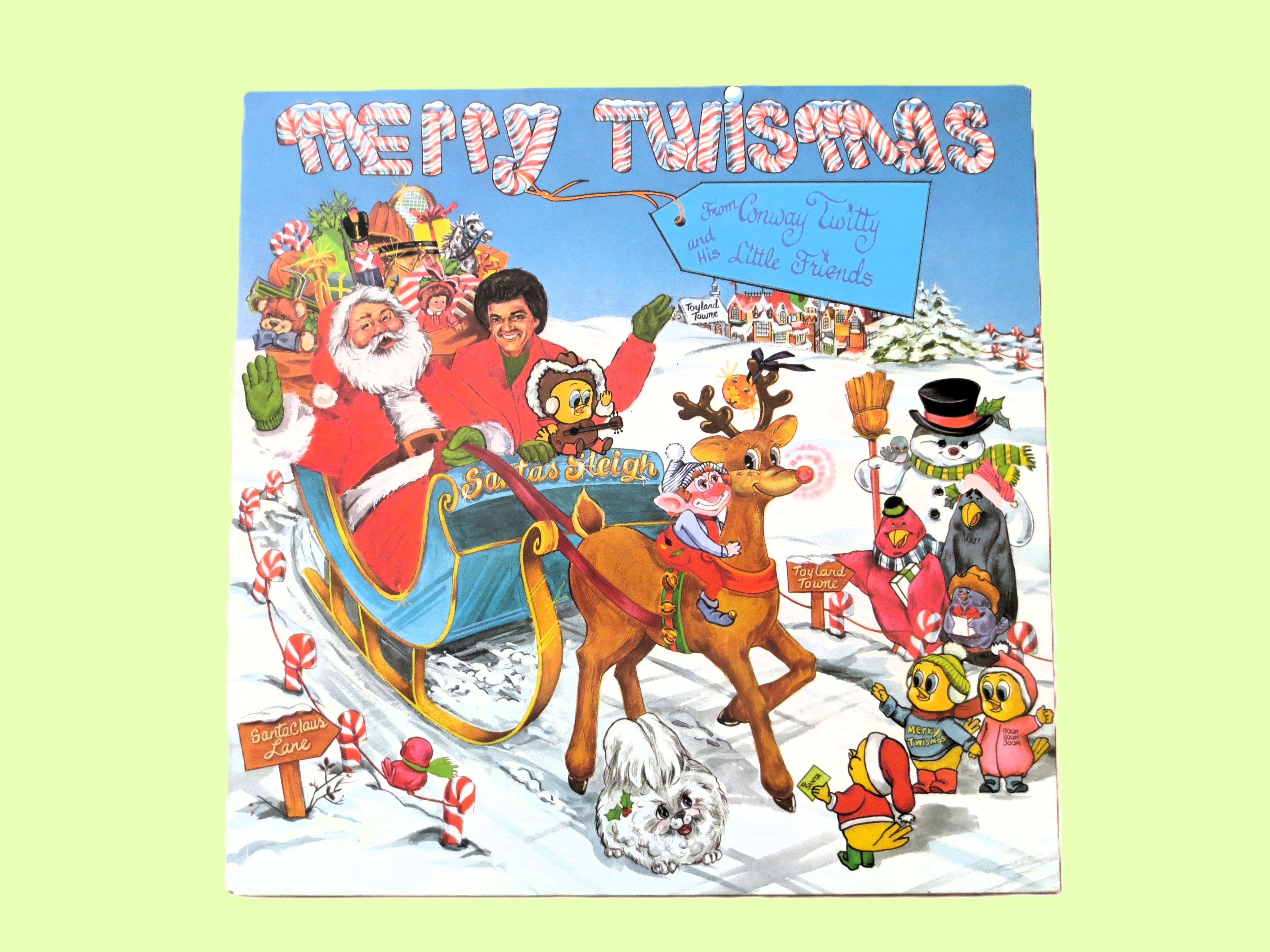 Conway Twitty – Merry Twismas from Conway Twitty and His Friends (1983) Vinyl LP