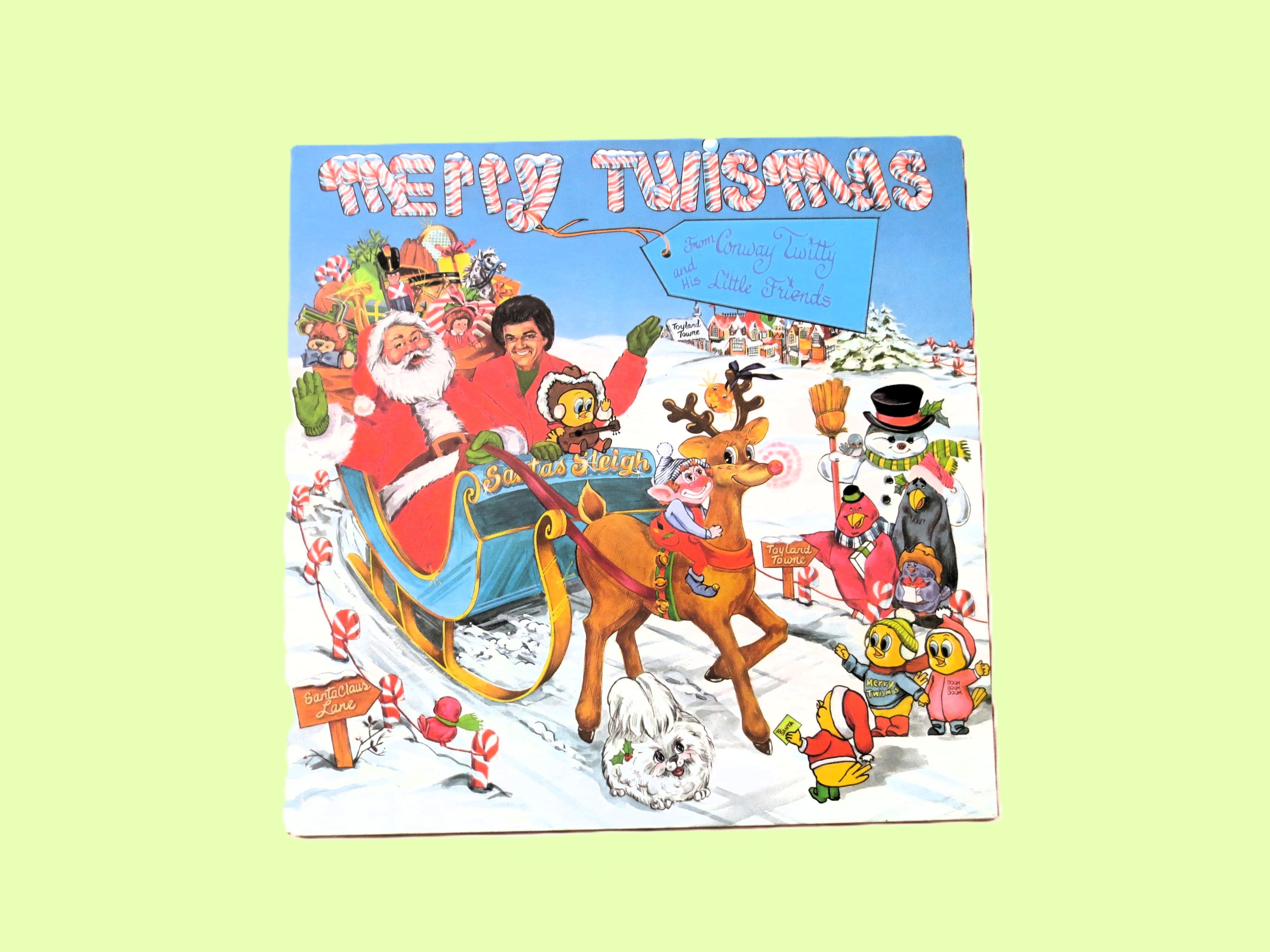 Conway Twitty – Merry Twismas from Conway Twitty and His Friends (1983) Vinyl LP