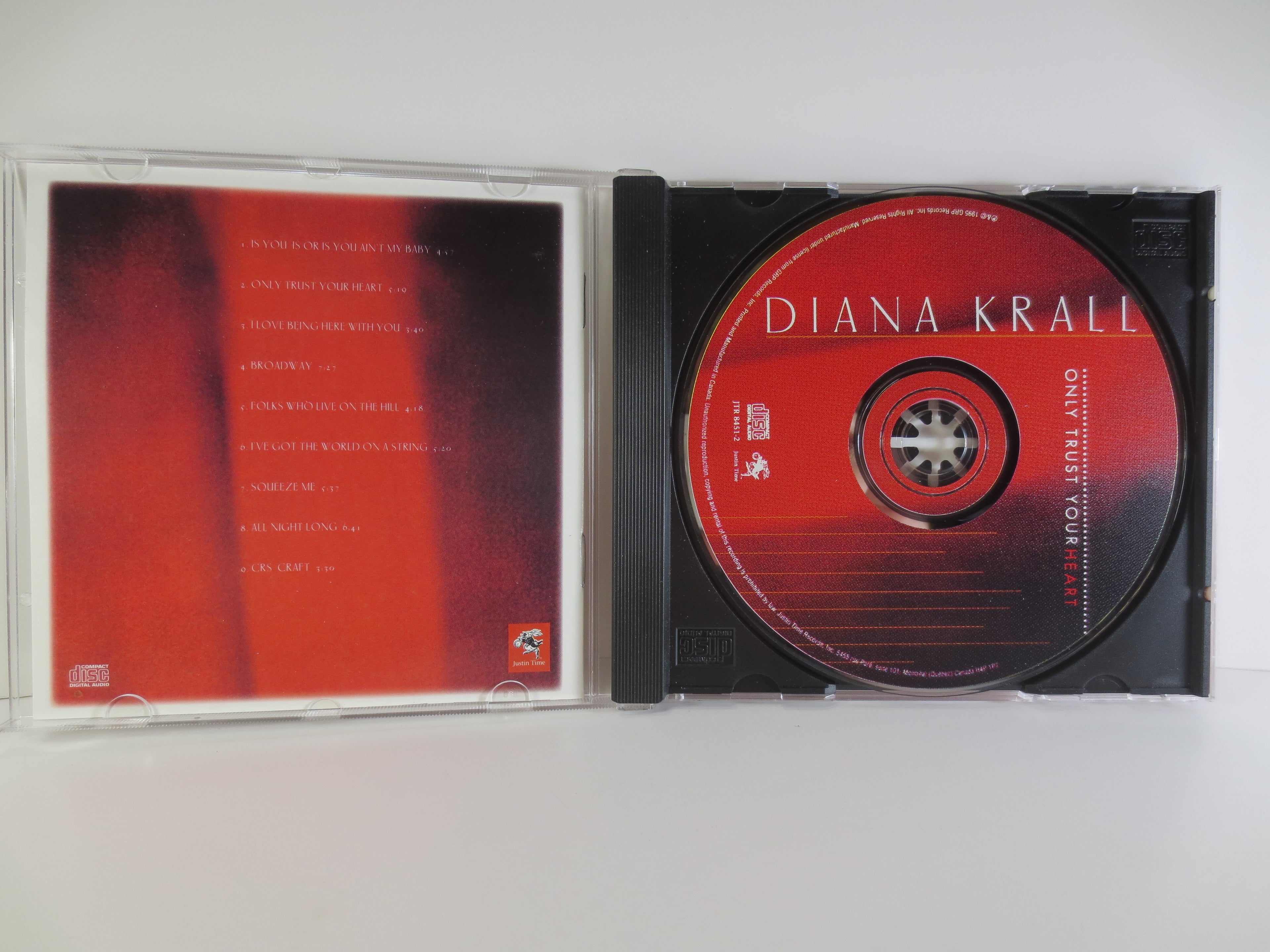 Diana Krall – Only Trust Your Heart (1995) CD