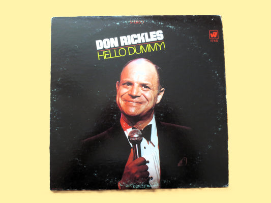 DON RICKLES, Hello Dummy, Debut Record, Comedy Records, Vintage Album, 1968 Records, Vinyl Lp