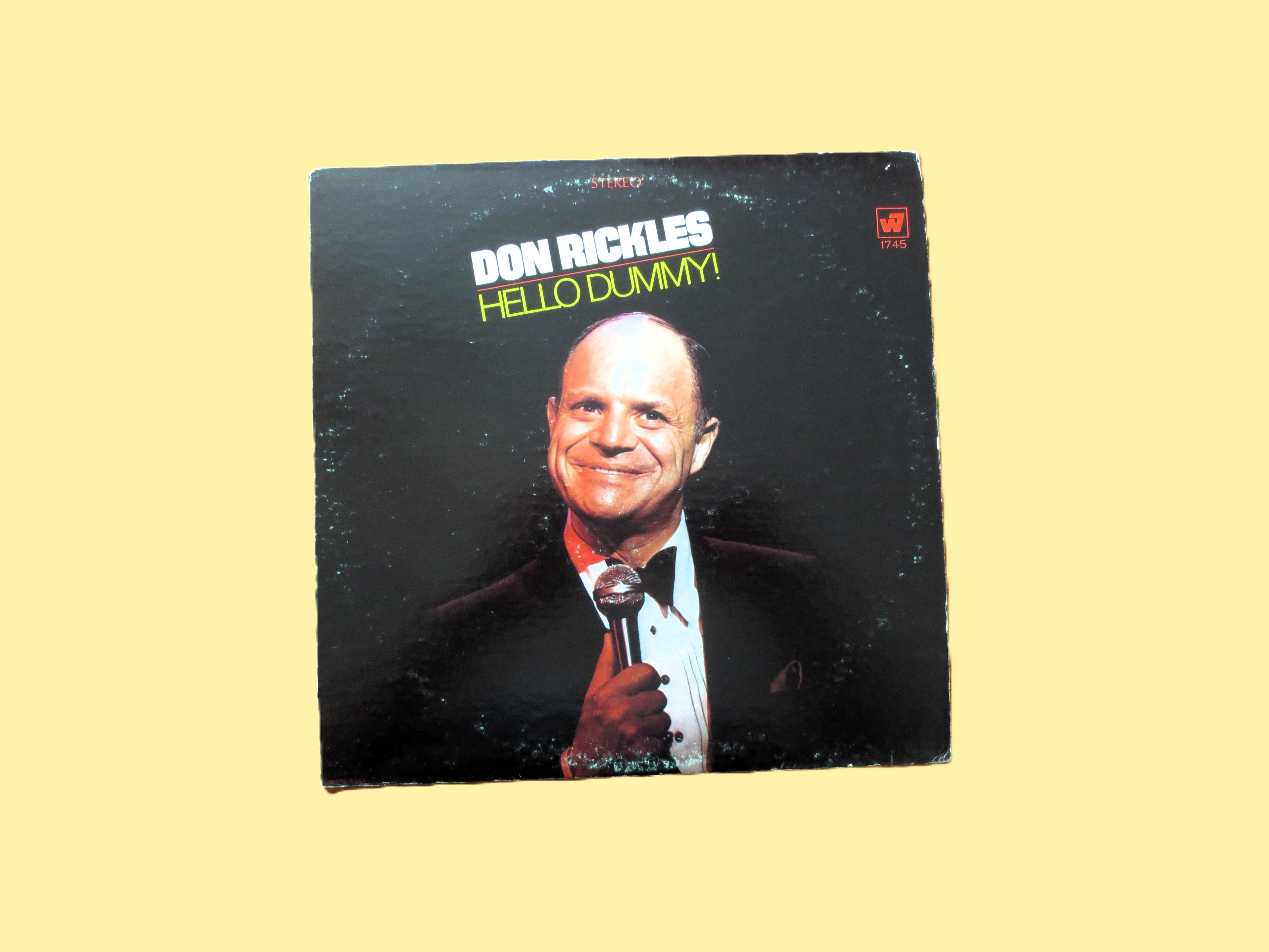 DON RICKLES, Hello Dummy, Debut Record, Comedy Records, Vintage Album, 1968 Records, Vinyl Lp