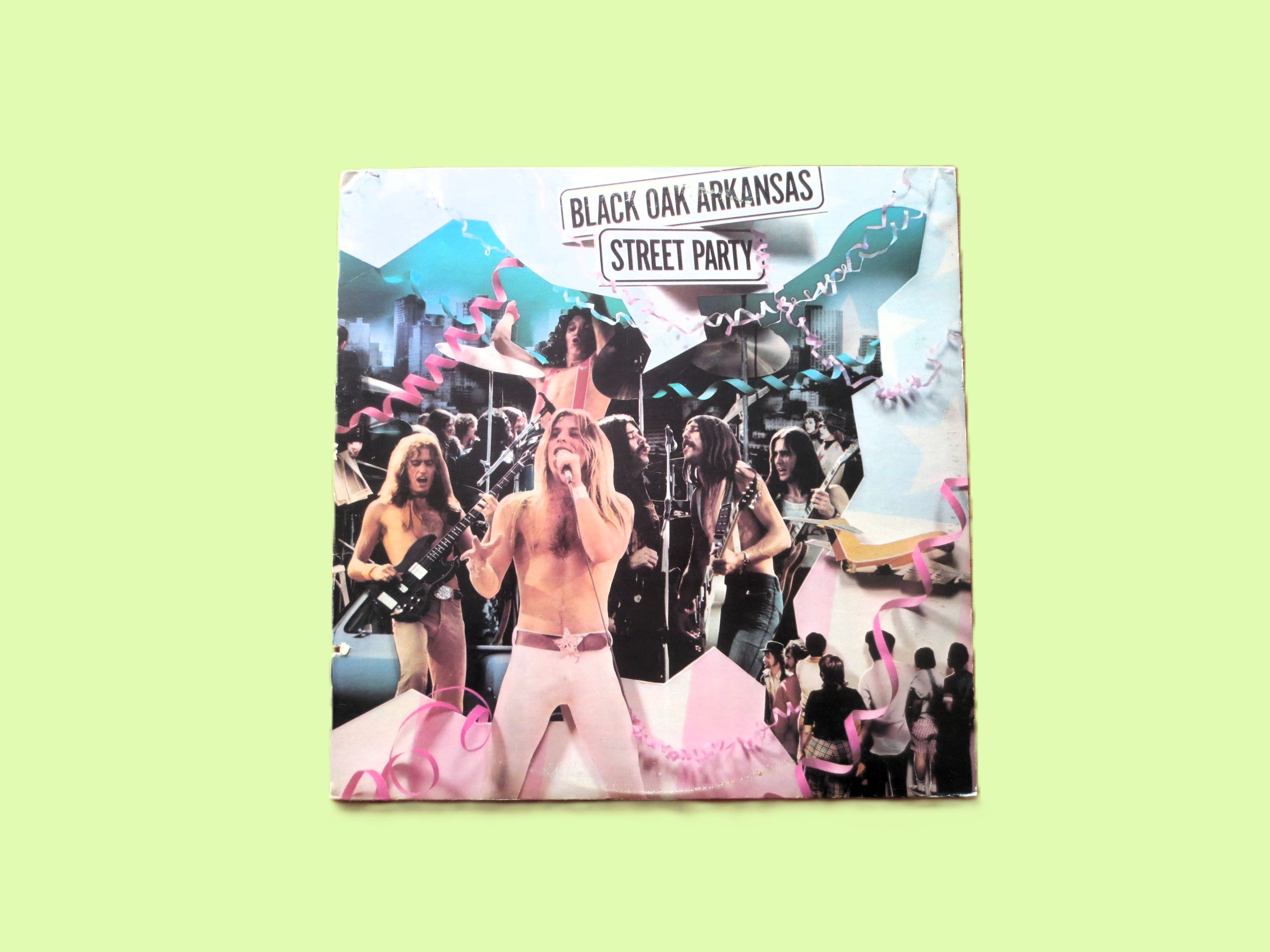 BLACK OAK ARKANSAS, Street Party, Vintage Album, 1974 Record, Vinyl Lp