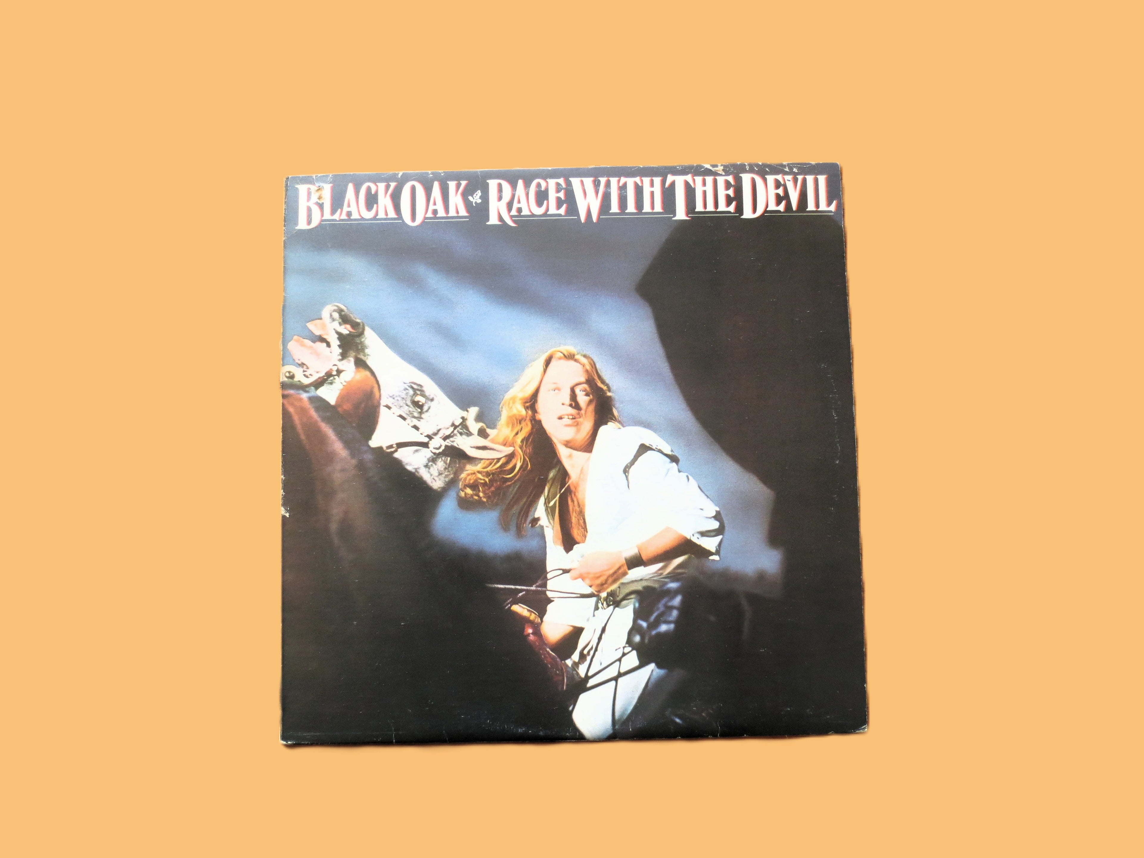 BLACK OAK ARKANSAS, Race with the Devil, Vintage Album, 1977 Record, Vinyl Lp