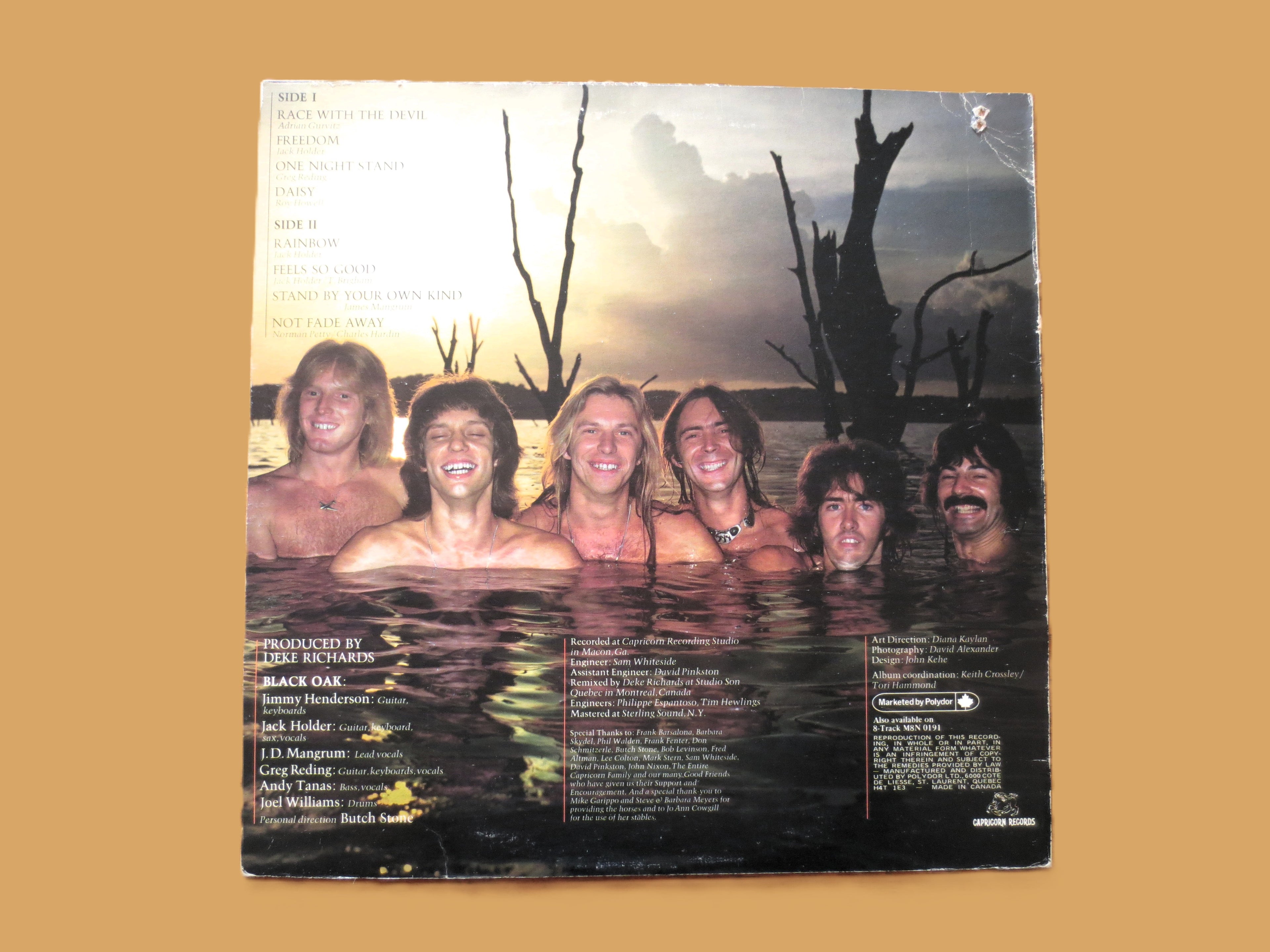 BLACK OAK ARKANSAS, Race with the Devil, Vintage Album, 1977 Record, Vinyl Lp