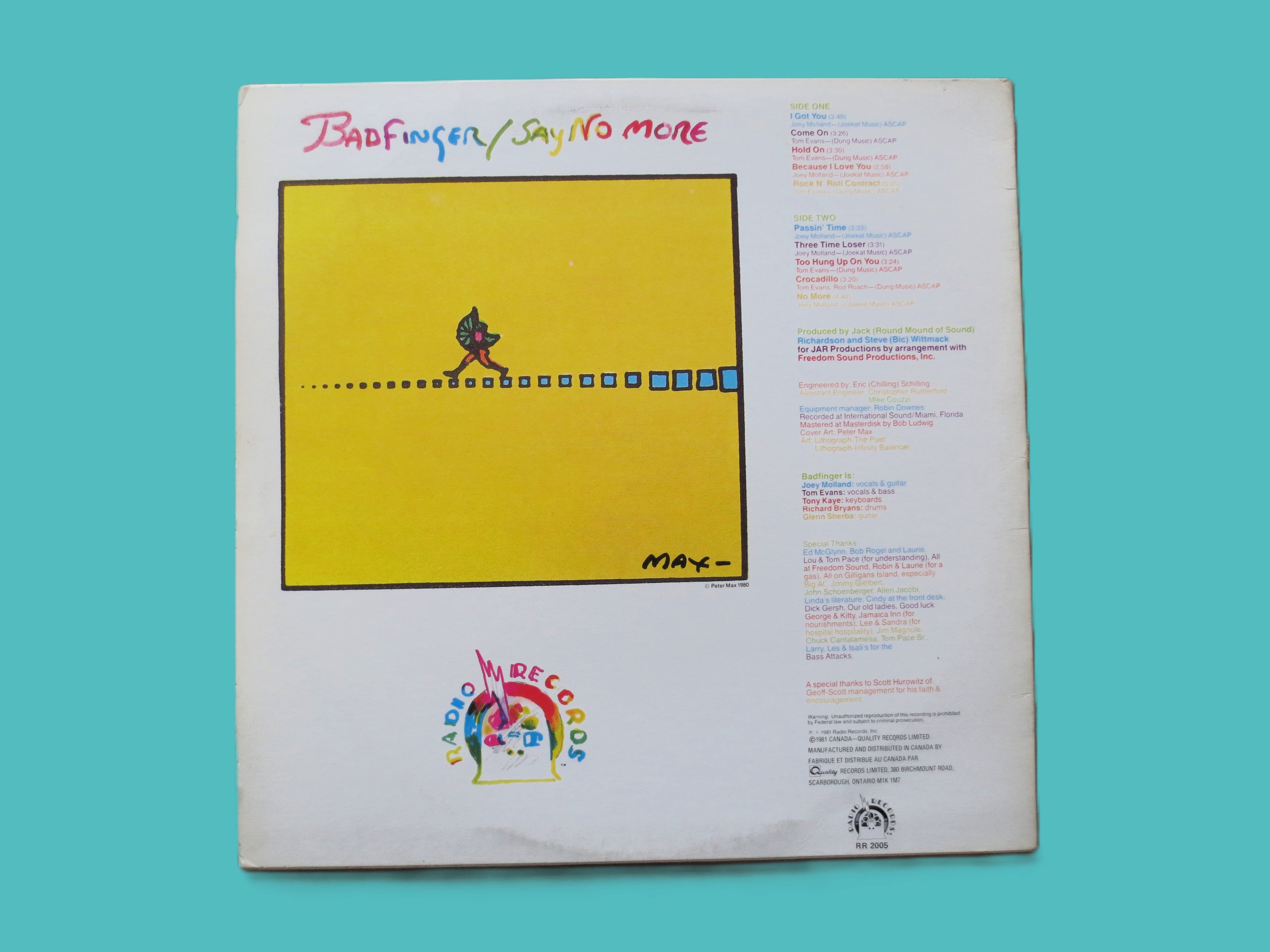 Badfinger – Say No More (1981) Vinyl LP