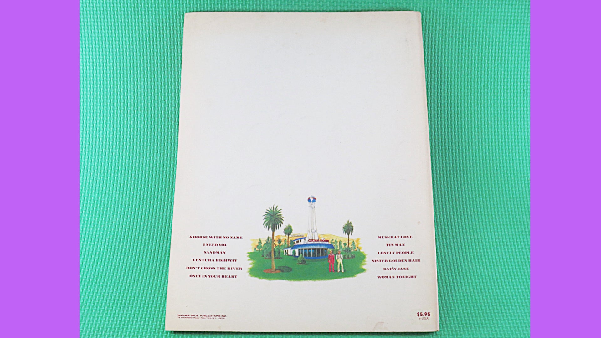 America – Greatest Hits Sheet Music Book