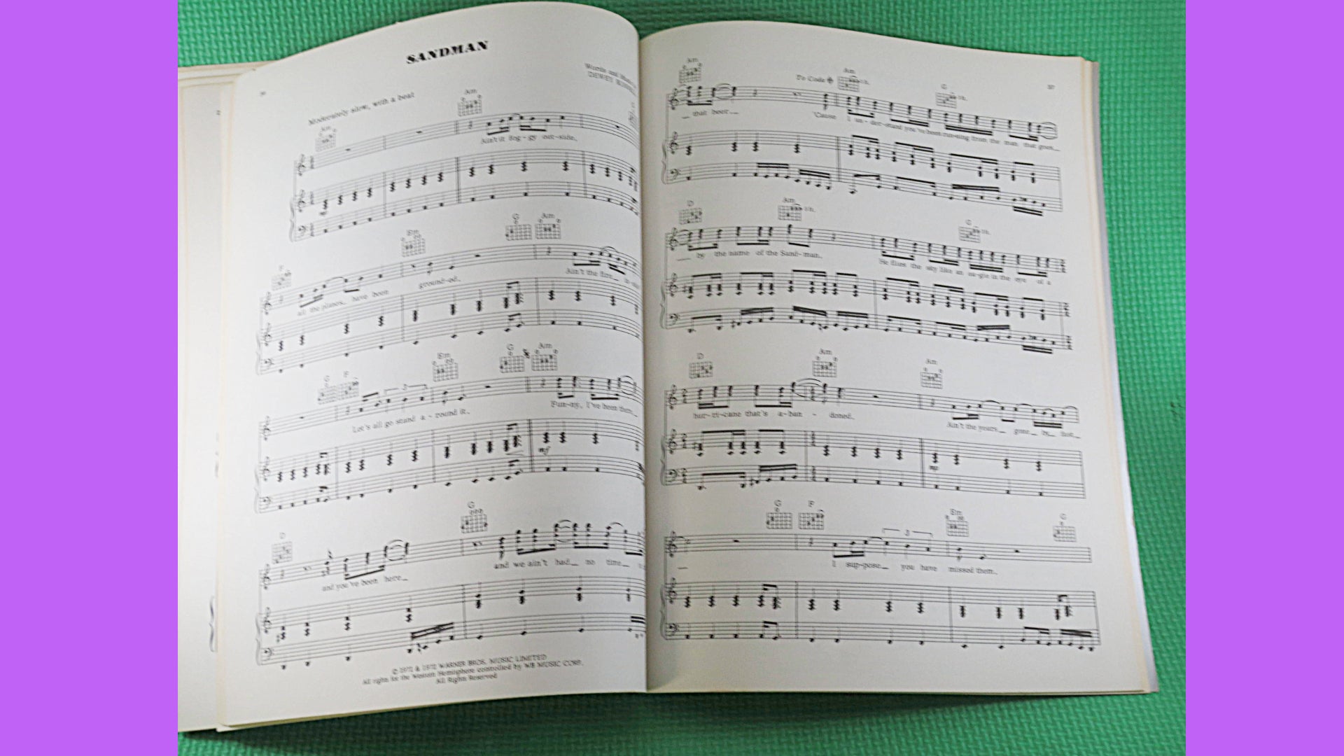 America – Greatest Hits Sheet Music Book
