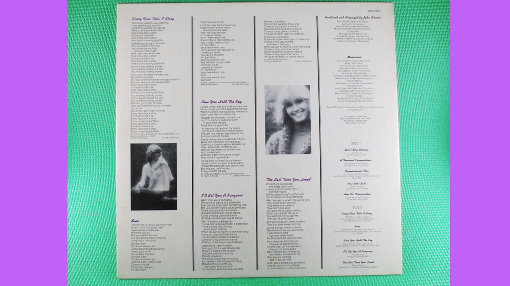 Olivia Newton-John – Don’t Stop Believin’ (1976) Vinyl LP