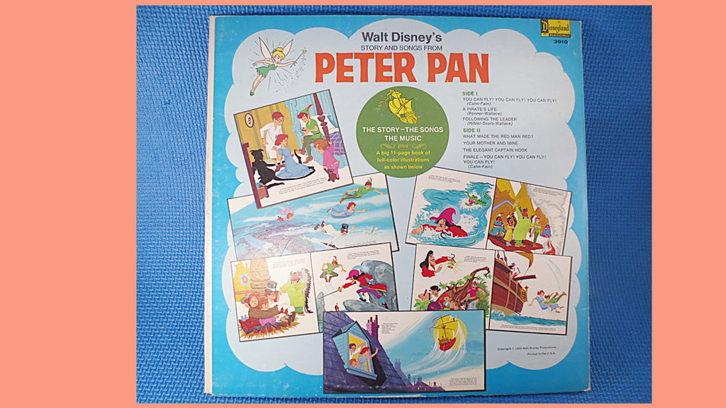 Peter Pan – Disneyland Records (1969) Vinyl LP