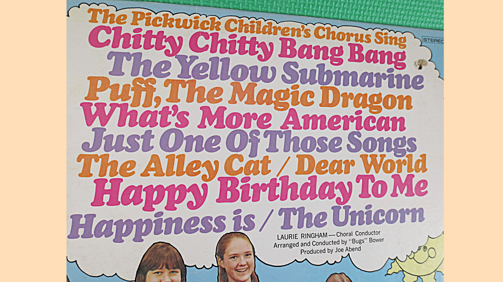 Pickwick Children's Chorus – Children's Album (1971) Vinyl LP