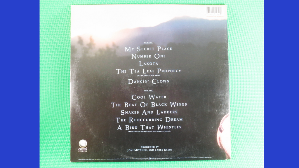 Joni Mitchell – Chalk Mark in a Rain Storm (1988) Vinyl LP