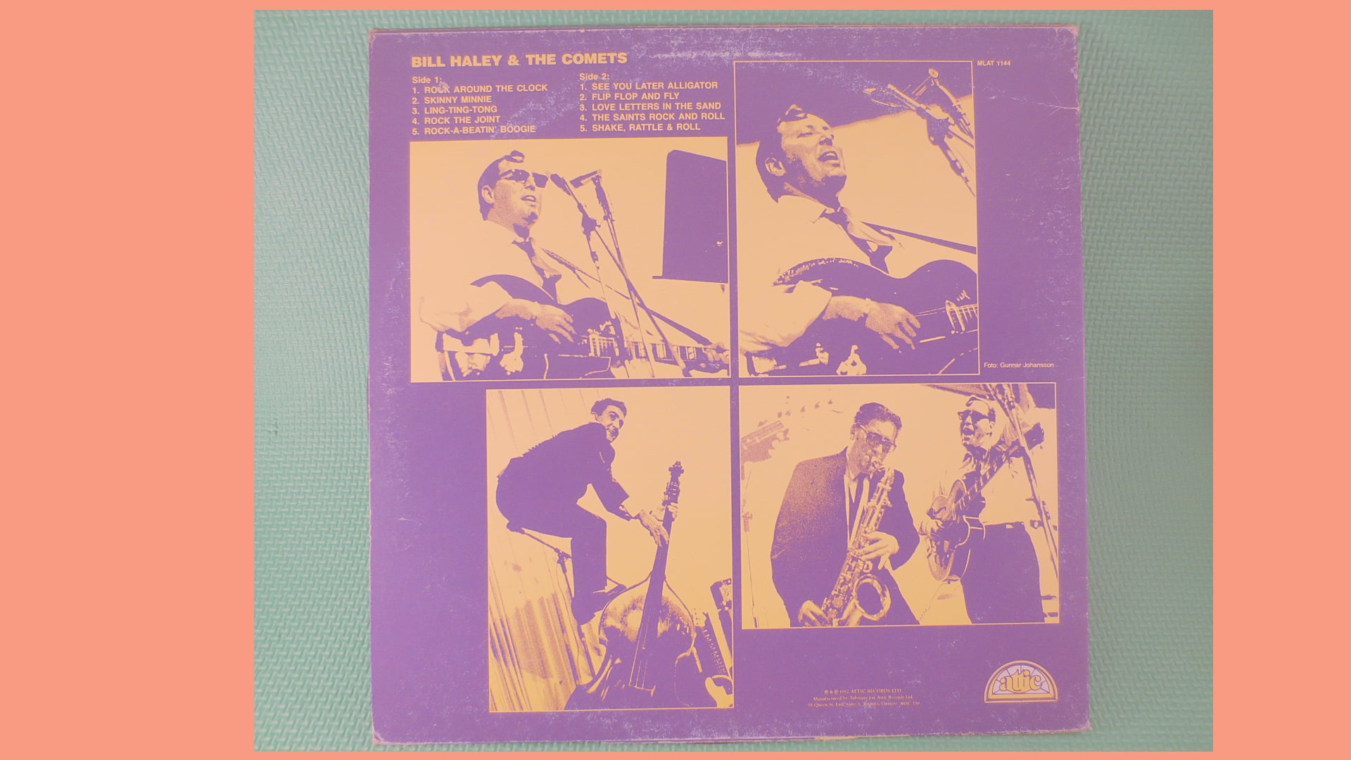 BILL HALEY, and the COMETS, Rock and Roll, Vintage Vinyl, Bill Haley Record, Bill Haley Lp, Lps, Vinyl Albums, Vintage Records, 1982 Records