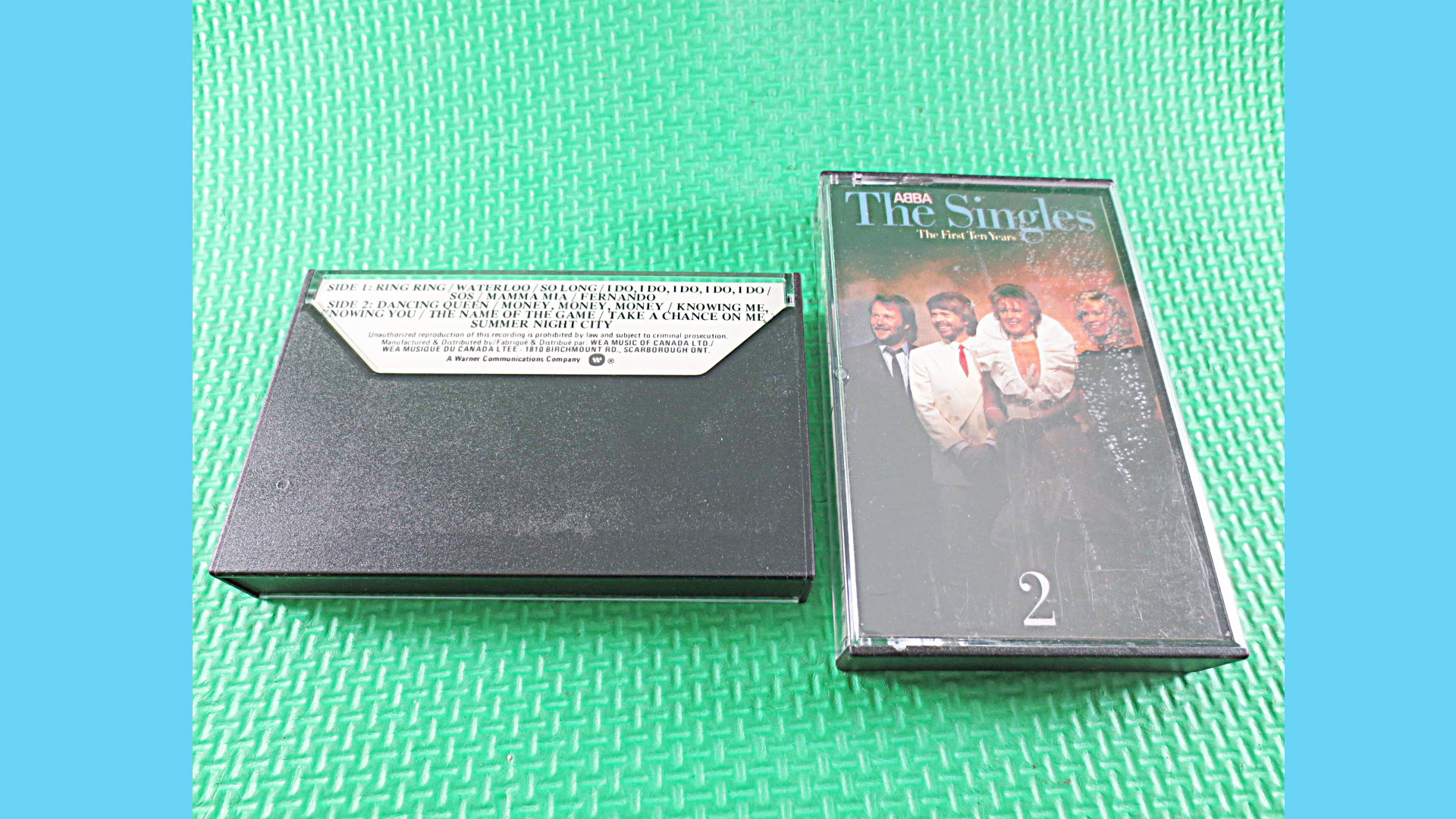 ABBA – The Singles: The First Ten Years (1985) 2xCassette
