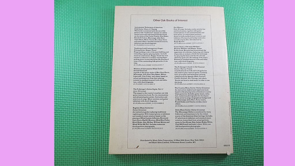 Teach Yourself Guitar – Sheet Music Instruction Book (1971)