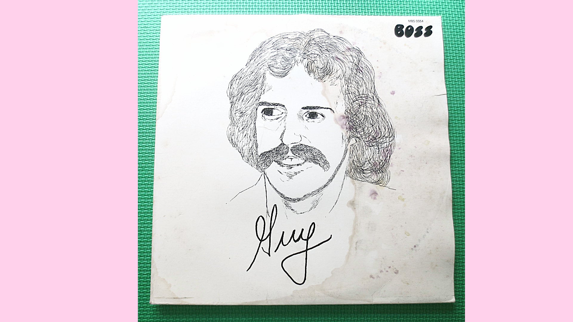 GUY MELANSON,  "Guy", Vintage Banjo Album, 1975 Record, Vinyl Lp
