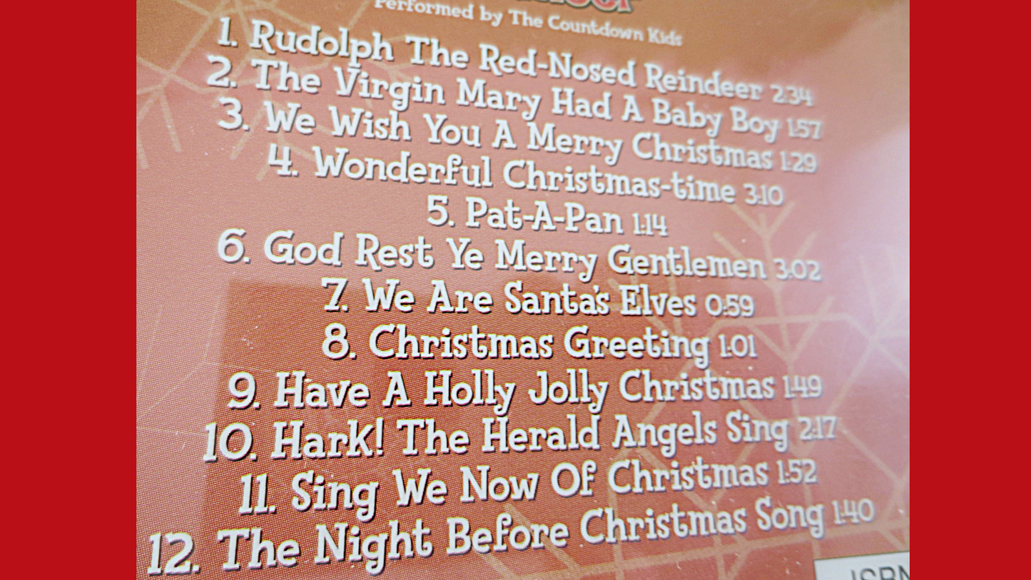 RUDOLPH, CHRISTMAS Cd, Red-Nosed REINDEER, Kids Christmas Cd, Christmas, Christmas Music, Christmas Song, Cd, Vintage Cd, 2002 Compact Discs