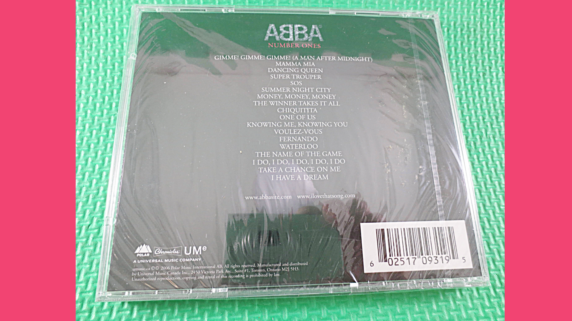 ABBA – Number Ones (2006) CD — Factory Sealed