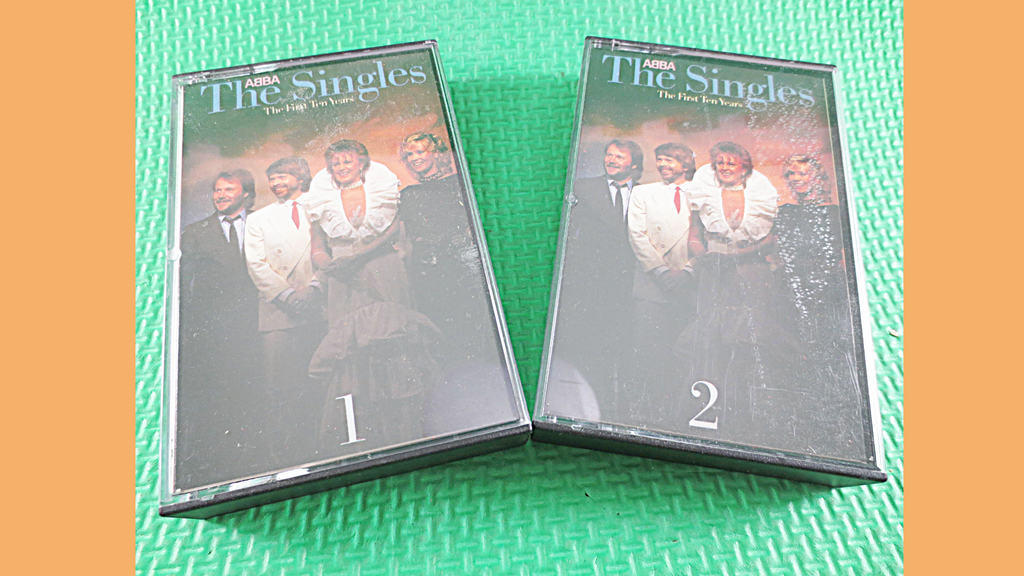 ABBA – The Singles: The First Ten Years (1985) 2xCassette