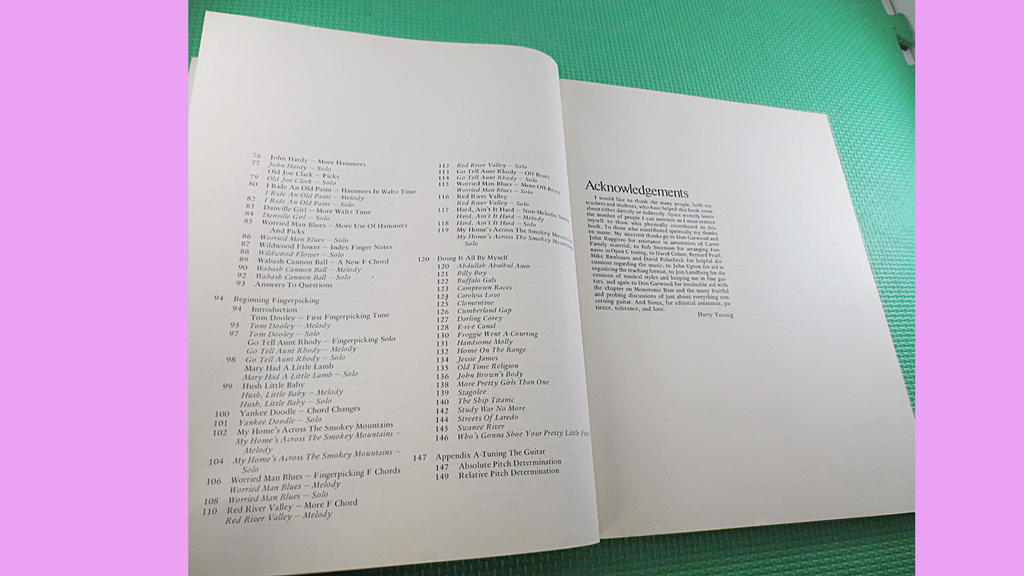 Teach Yourself Guitar – Sheet Music Instruction Book (1971)