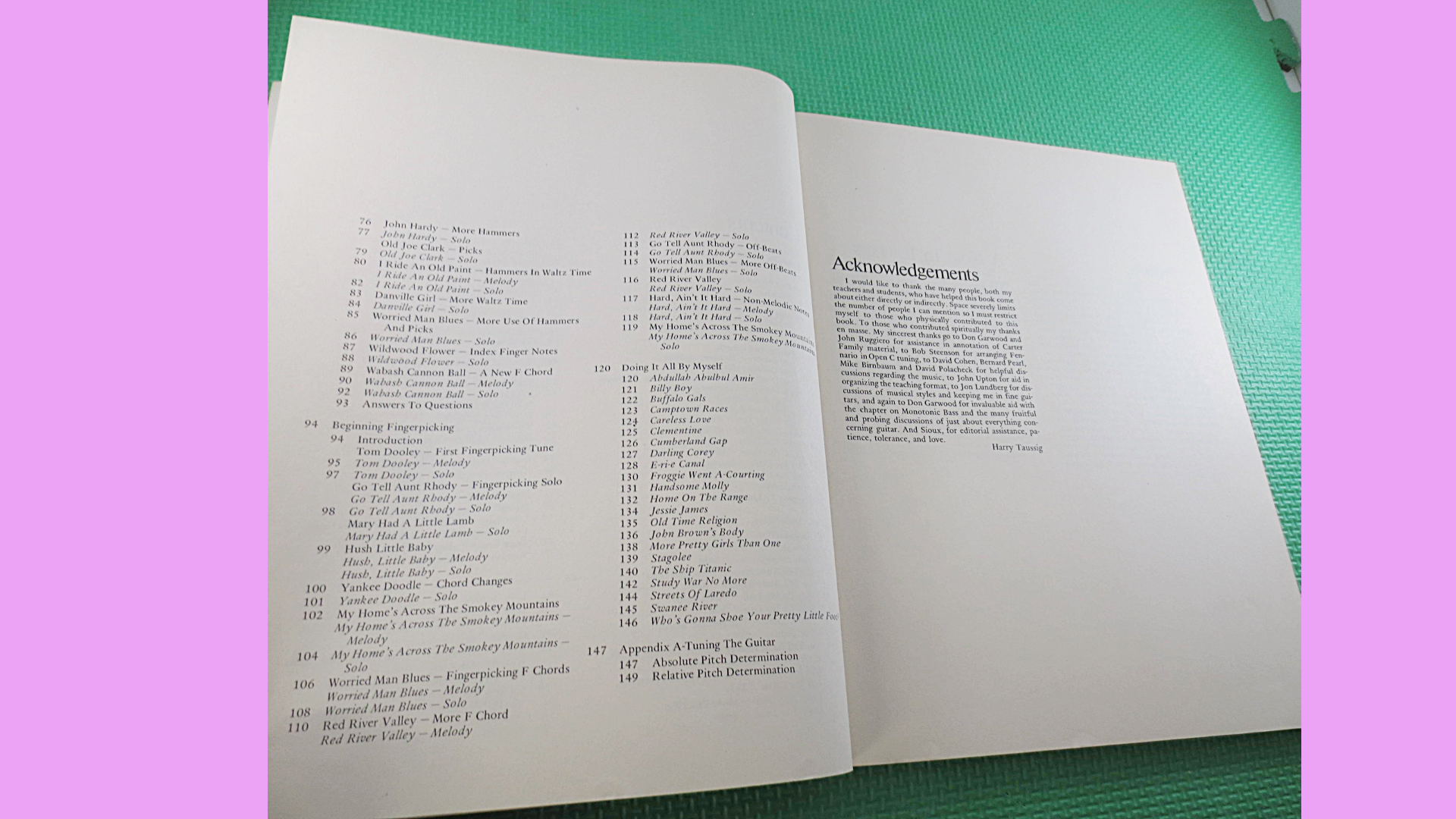 Teach Yourself Guitar – Sheet Music Instruction Book (1971)