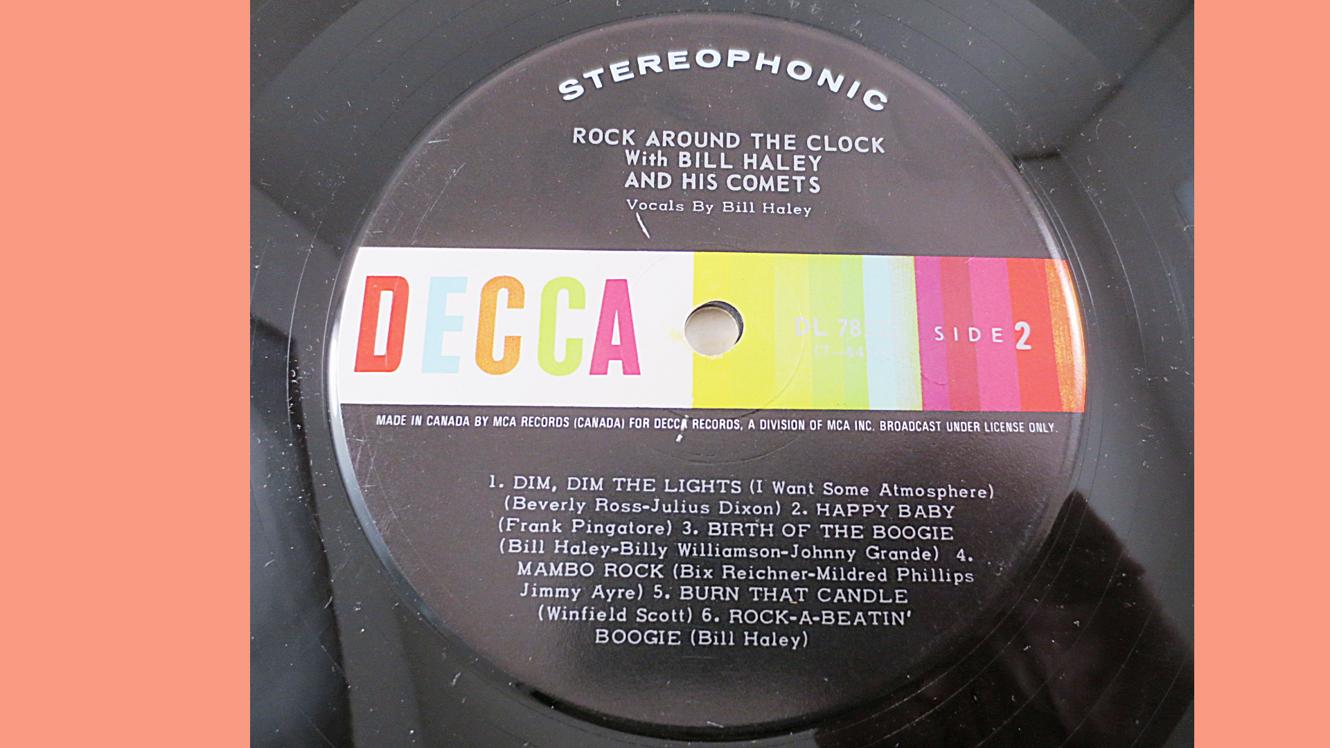 Bill Haley and the Comets – Rock and Roll (1955) Vinyl LP