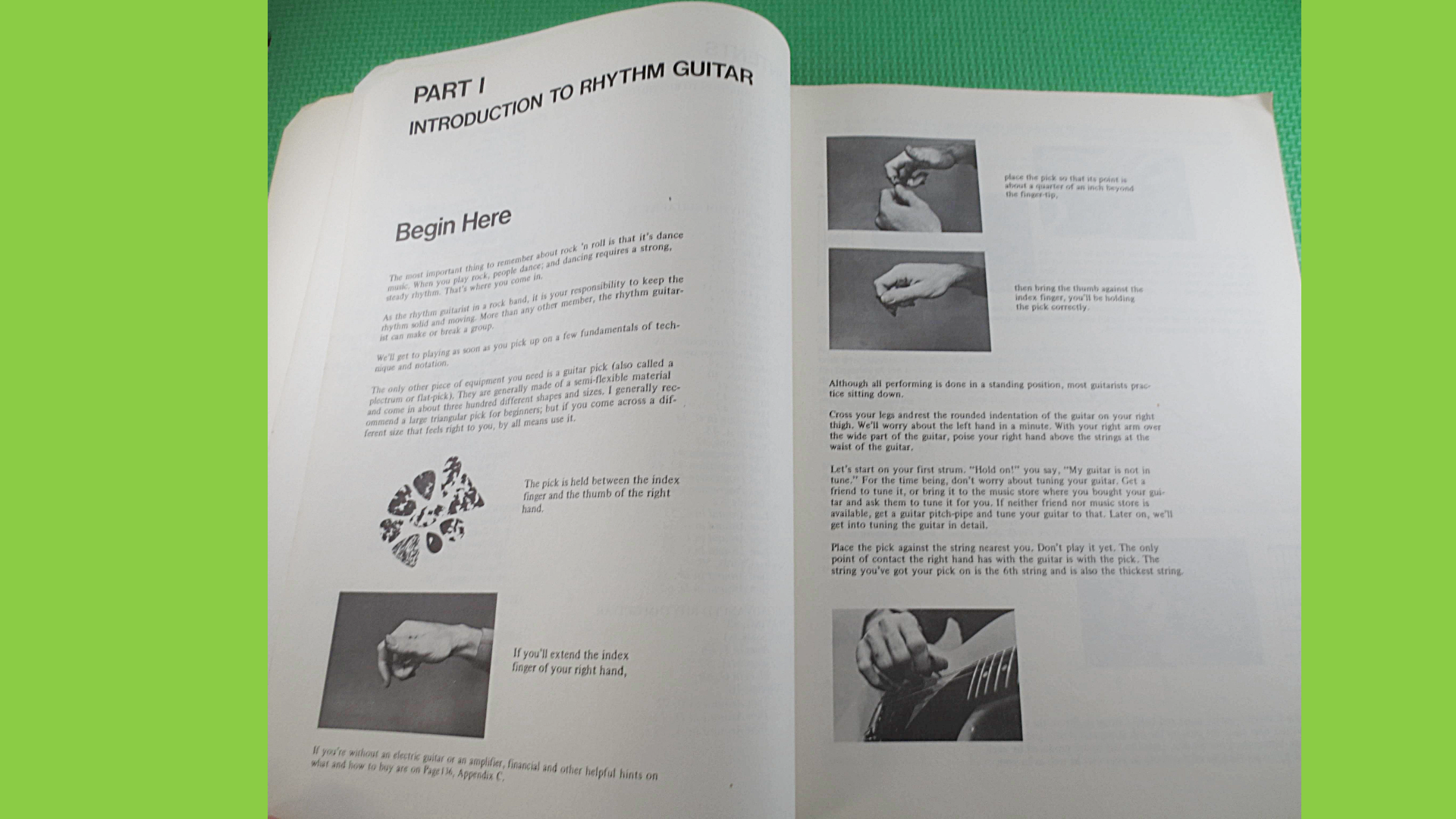 Rhythm Guitar – Sheet Music Instruction Book (1969)