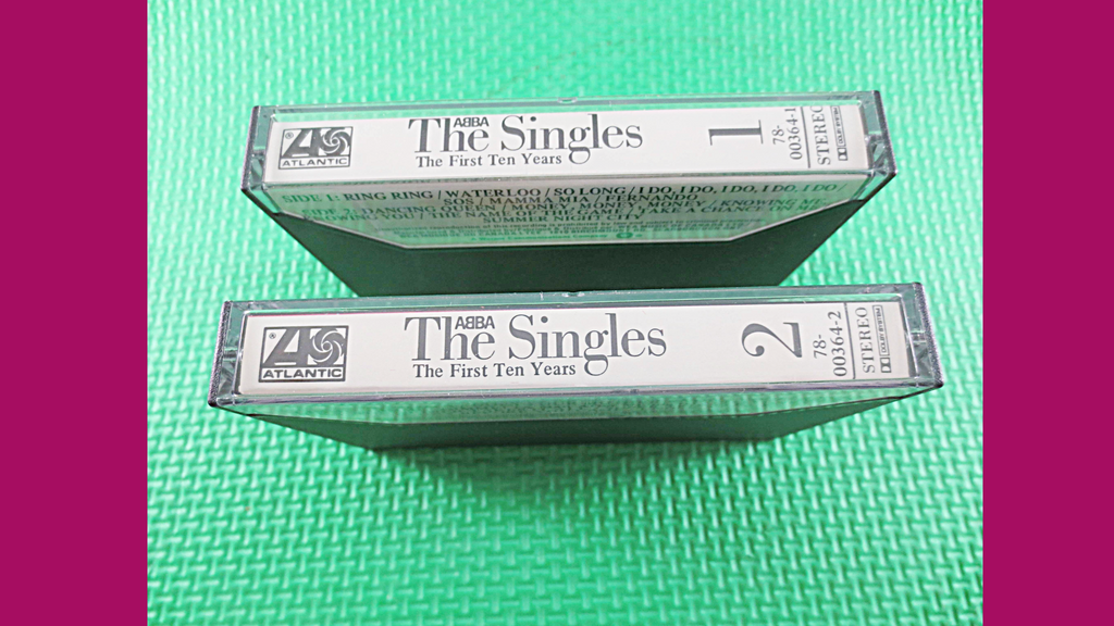 ABBA – The Singles: The First Ten Years (1985) 2xCassette
