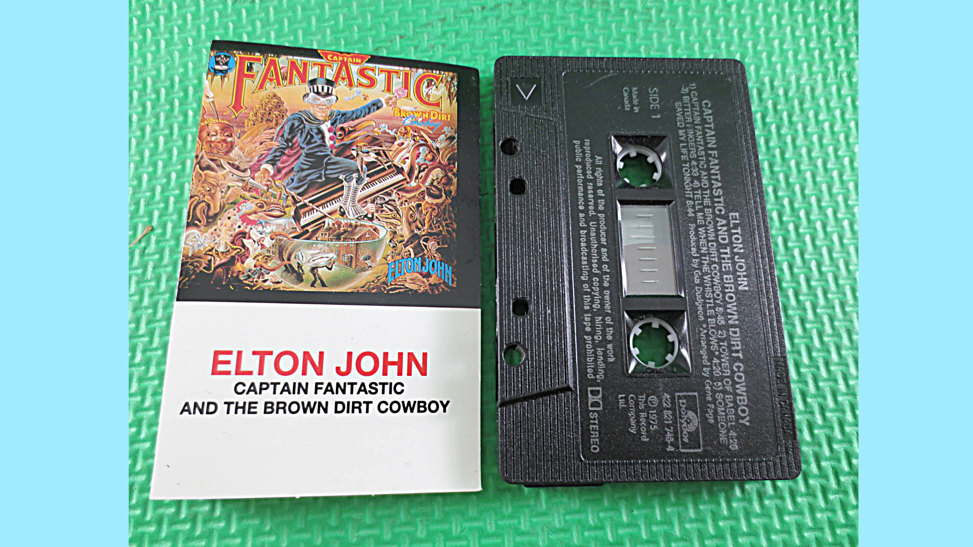Elton John – Captain Fantastic and the Brown Dirt Cowboy (1975) Cassette