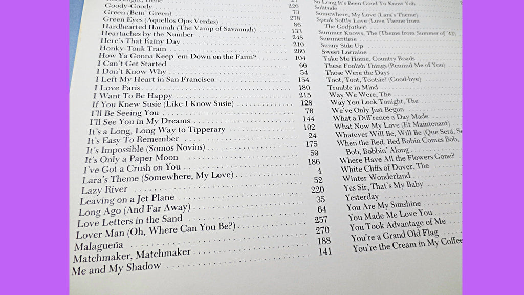 Reader's Digest SONGBOOK, SHEET MUSIC, Festival of Popular Songs, 1977 Music Book
