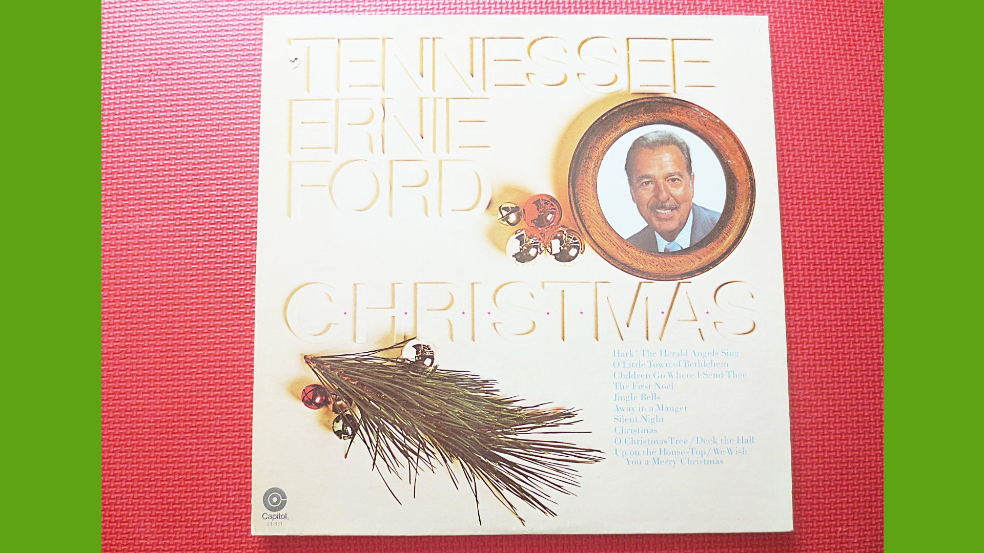 TENNESSEE ERNIE FORD, Christmas Album, 1971 Record, Vinyl Lp