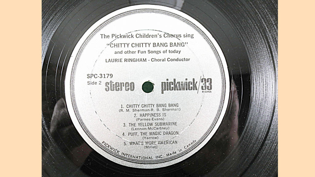 Pickwick Children's Chorus – Children's Album (1971) Vinyl LP