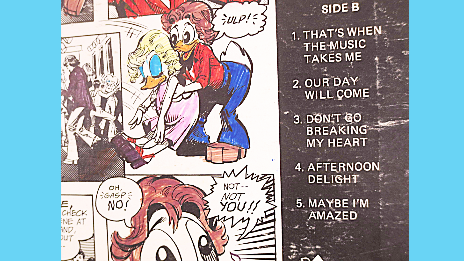 IRWIN the DISCO DUCK, Big Hits Dance Party, 1980 Record, Novelty Songs