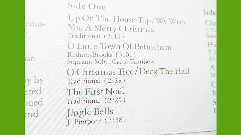 TENNESSEE ERNIE FORD, Christmas Album, 1971 Record, Vinyl Lp