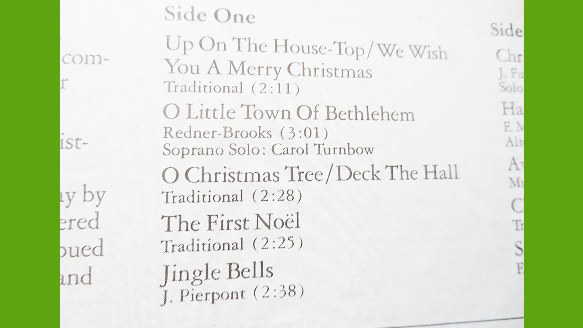 TENNESSEE ERNIE FORD, Christmas Album, 1971 Record, Vinyl Lp