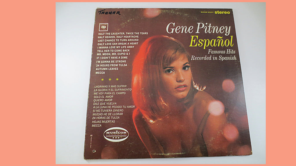 Gene Pitney – Español (1966) Vinyl LP