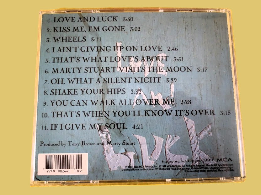 Marty Stuart – Love and Luck (1994) CD